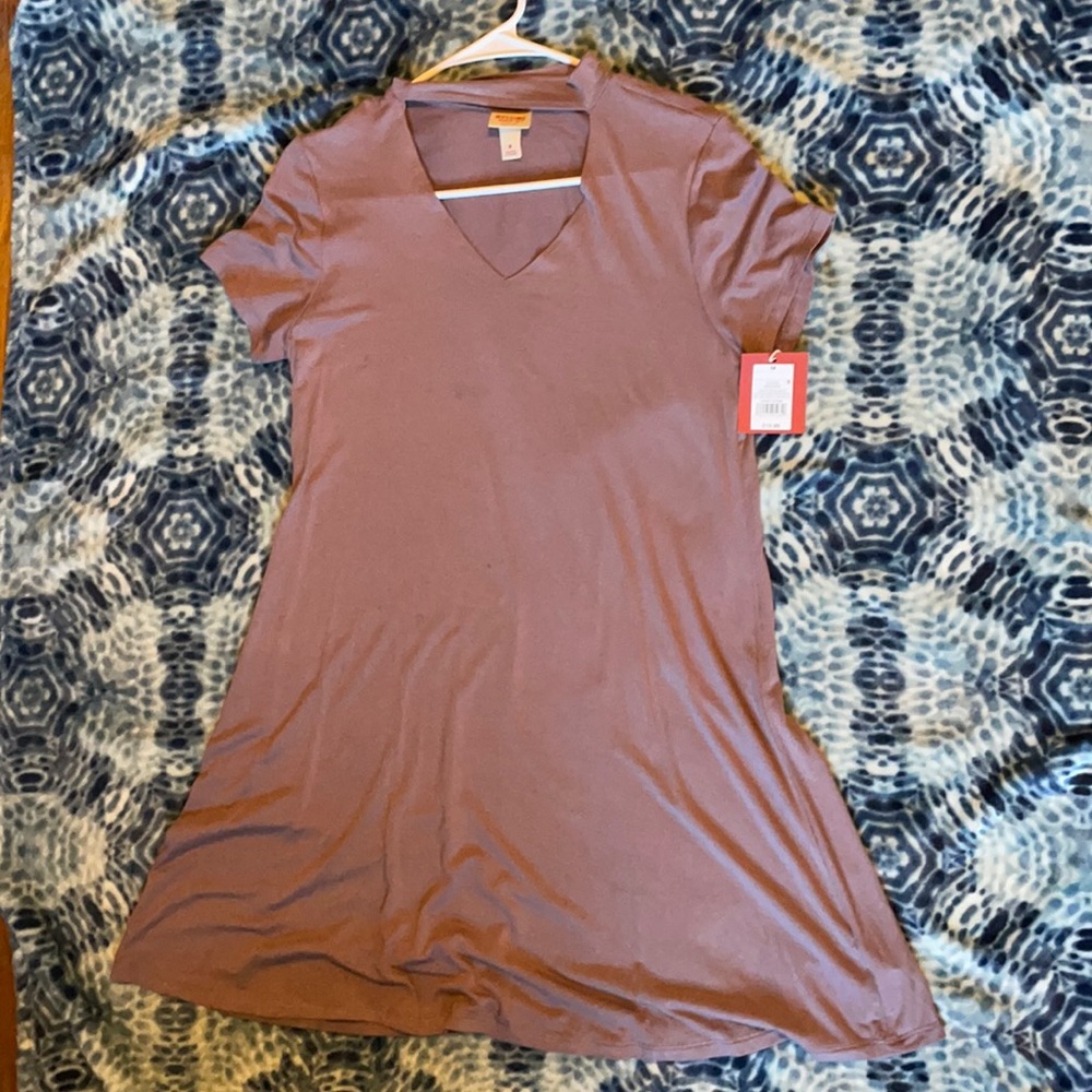 Mossimo purple t-shirt dress